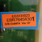 EBR76458301 LG Washer Control *1 Year Guarantee* SAME DAY SHIP