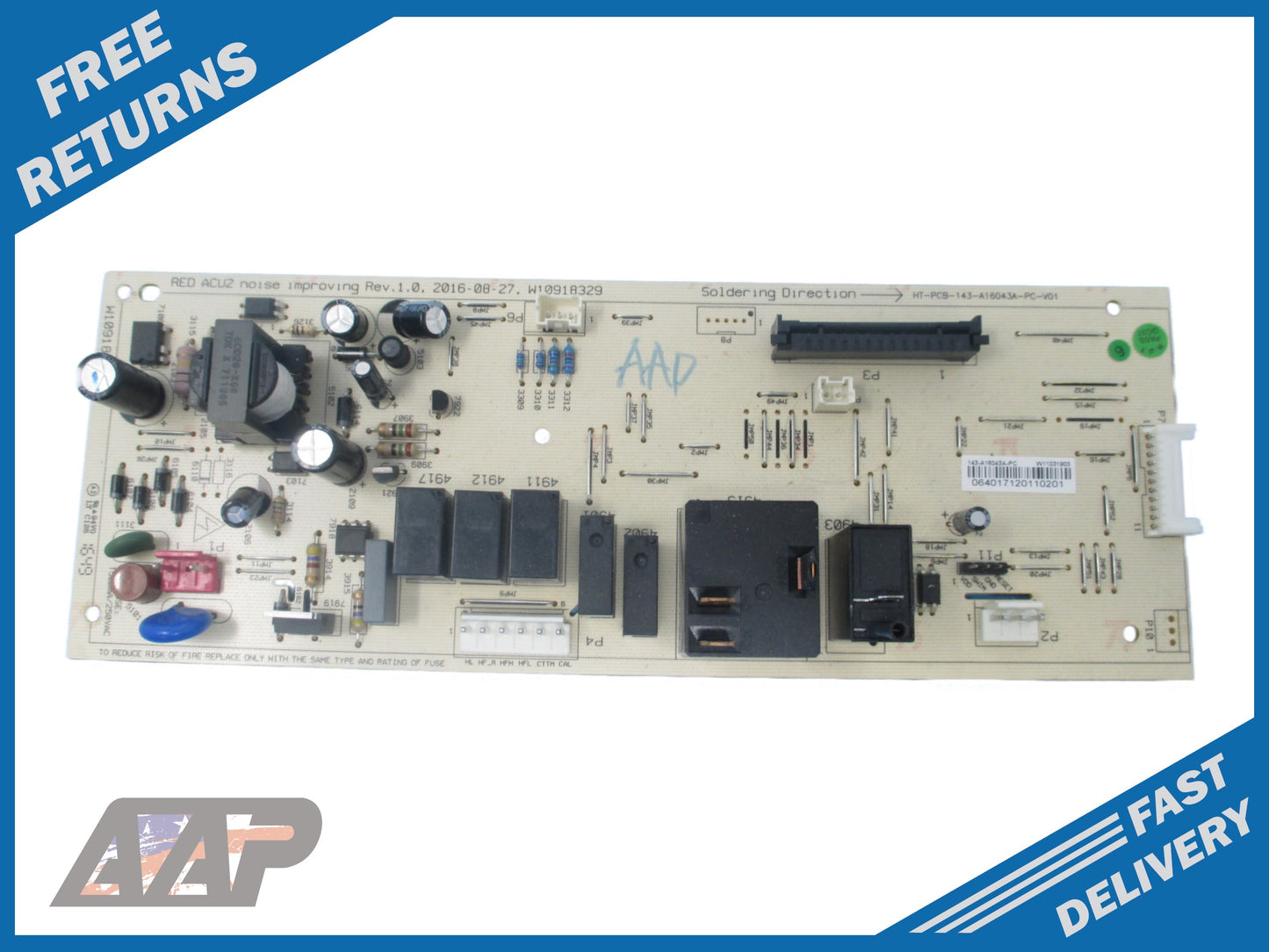 W11031903 Whirlpool Microwave Control Board *1 Year Guaranty* FAST SHIP