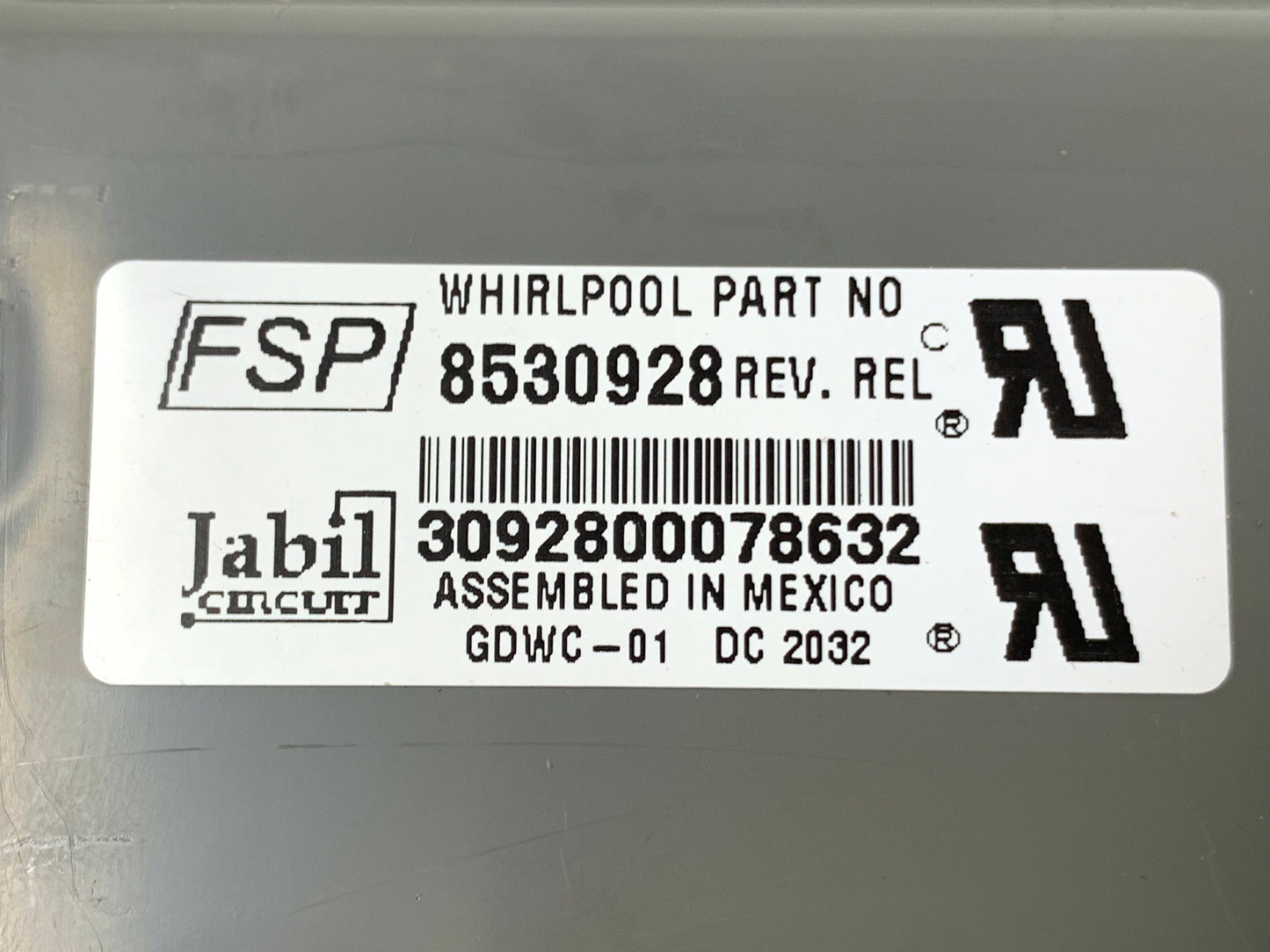 8530928 Control For Whirlpool Dishwasher ⚡2 Year Warranty ⚡ Fast Shipping⚡