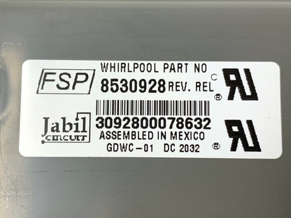 8530928 Control For Whirlpool Dishwasher ⚡2 Year Warranty ⚡ Fast Shipping⚡