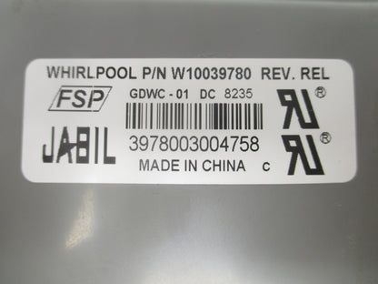 W10039780 Whirlpool Dishwasher Control *LIFETIME Guarantee* 2-3 Day Delivery