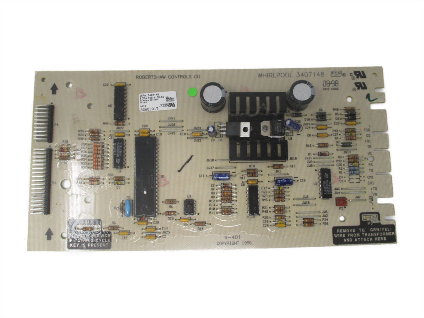 3407148 Whirlpool Kenmore Dryer Control Board *1 Year Guaranty* SAME DAY SHIP