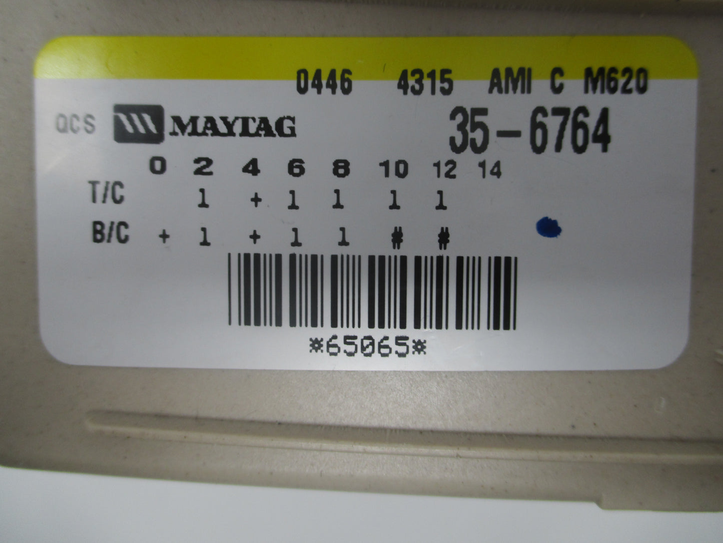 35-6764 Maytag Washer Timer REFURBISHED *LIFETIME Guarantee*