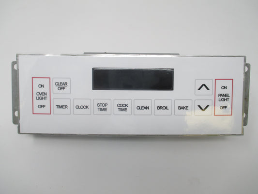 WB12K006 164D1954P002 GE White Stove Control *LIFETIME Guarantee* New Face