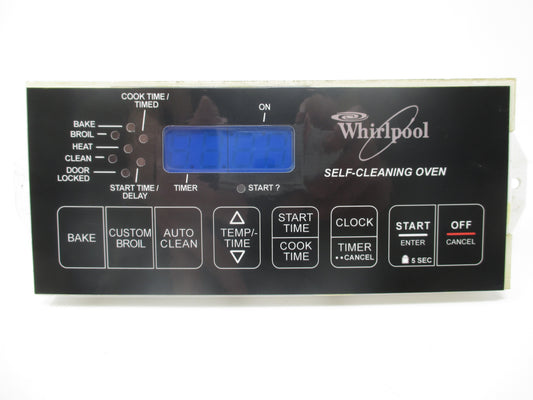 8522498  Whirlpool Black Stove Control⚡2 Year Warranty ⚡ Fast Shipping⚡