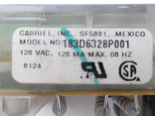183D6328P001 GE Black Stove Control Board ⚡2 Year Warranty ⚡ Fast Shipping⚡