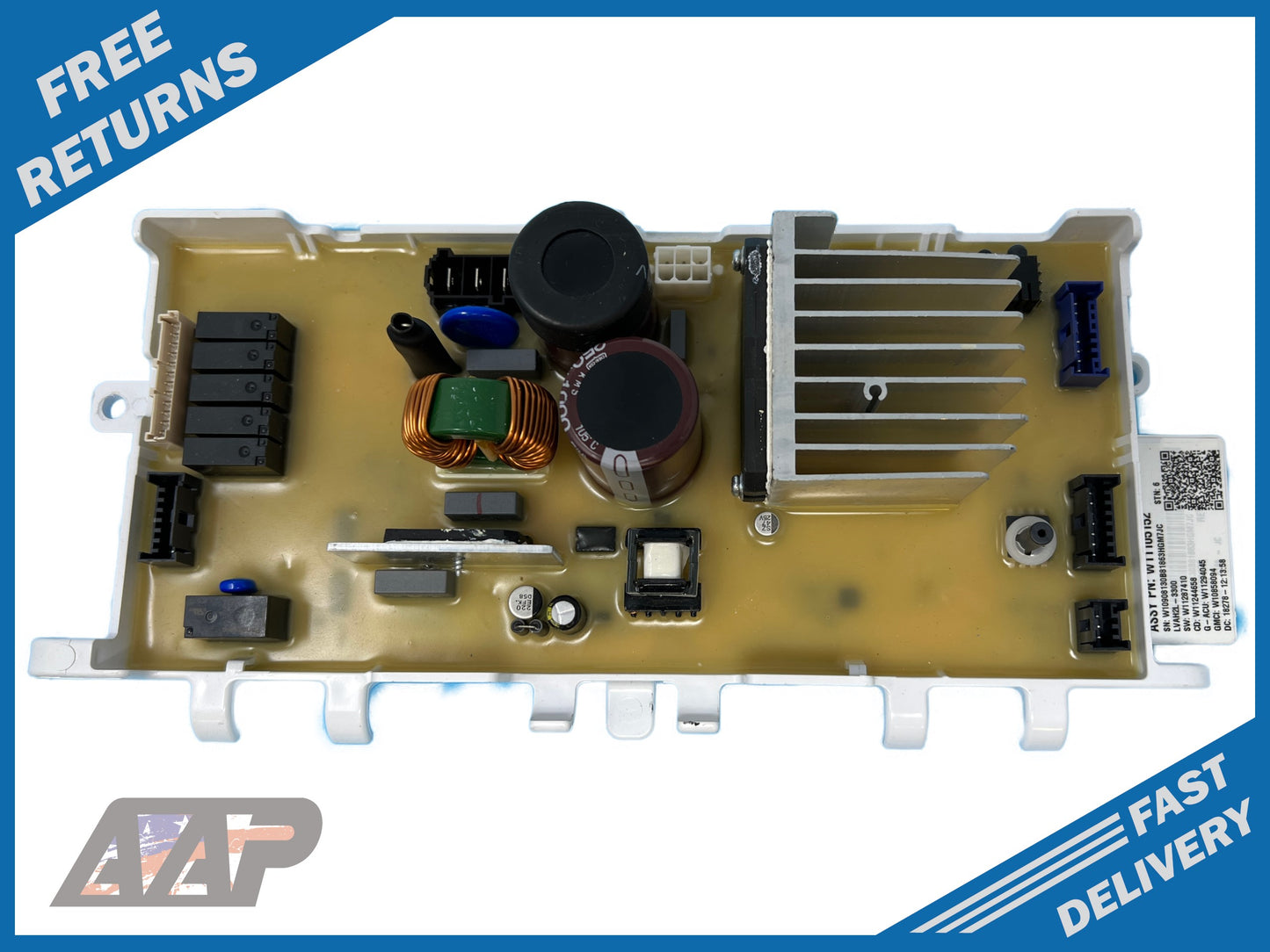 W11105152 Whirlpool Washer Control Board ⚡️2 Year Warranty ⚡️ Fast Shipping ⚡️