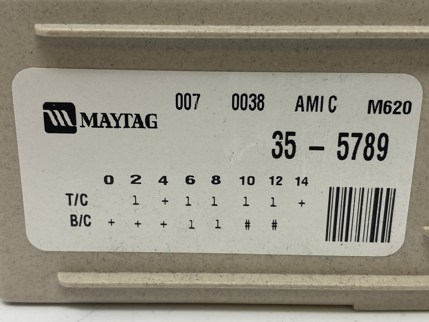 35-5789 21001561 NT AAP REFURBISHED Maytag Washer Timer LIFETIME Guarantee