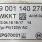 9001 140 278 EPG70021 Bosch Dishwasher Control Board *1 Year Guaranty* FAST SHIP