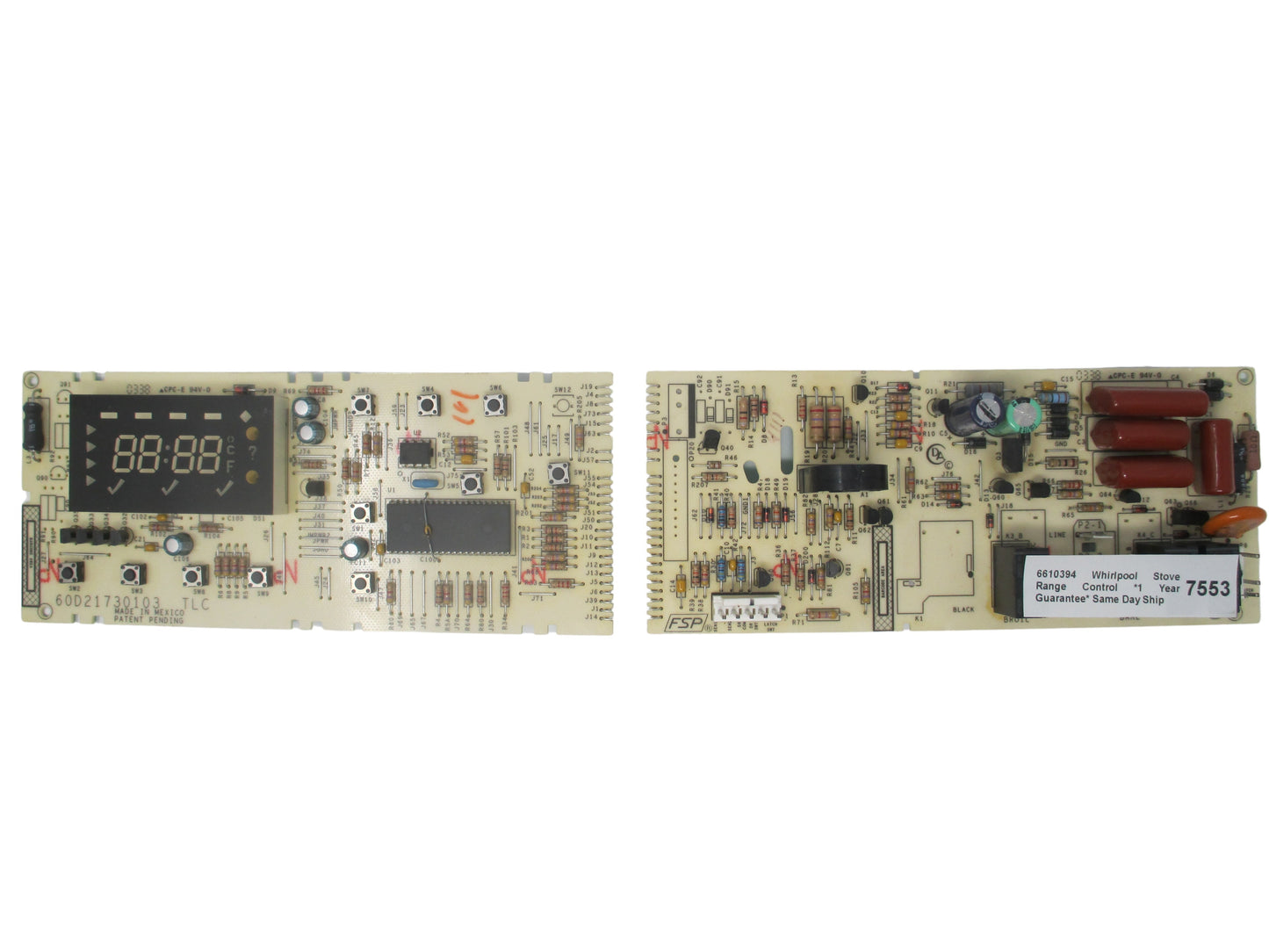 6610394 Whirlpool Stove Range Control *1 Year Guarantee* Same Day Ship