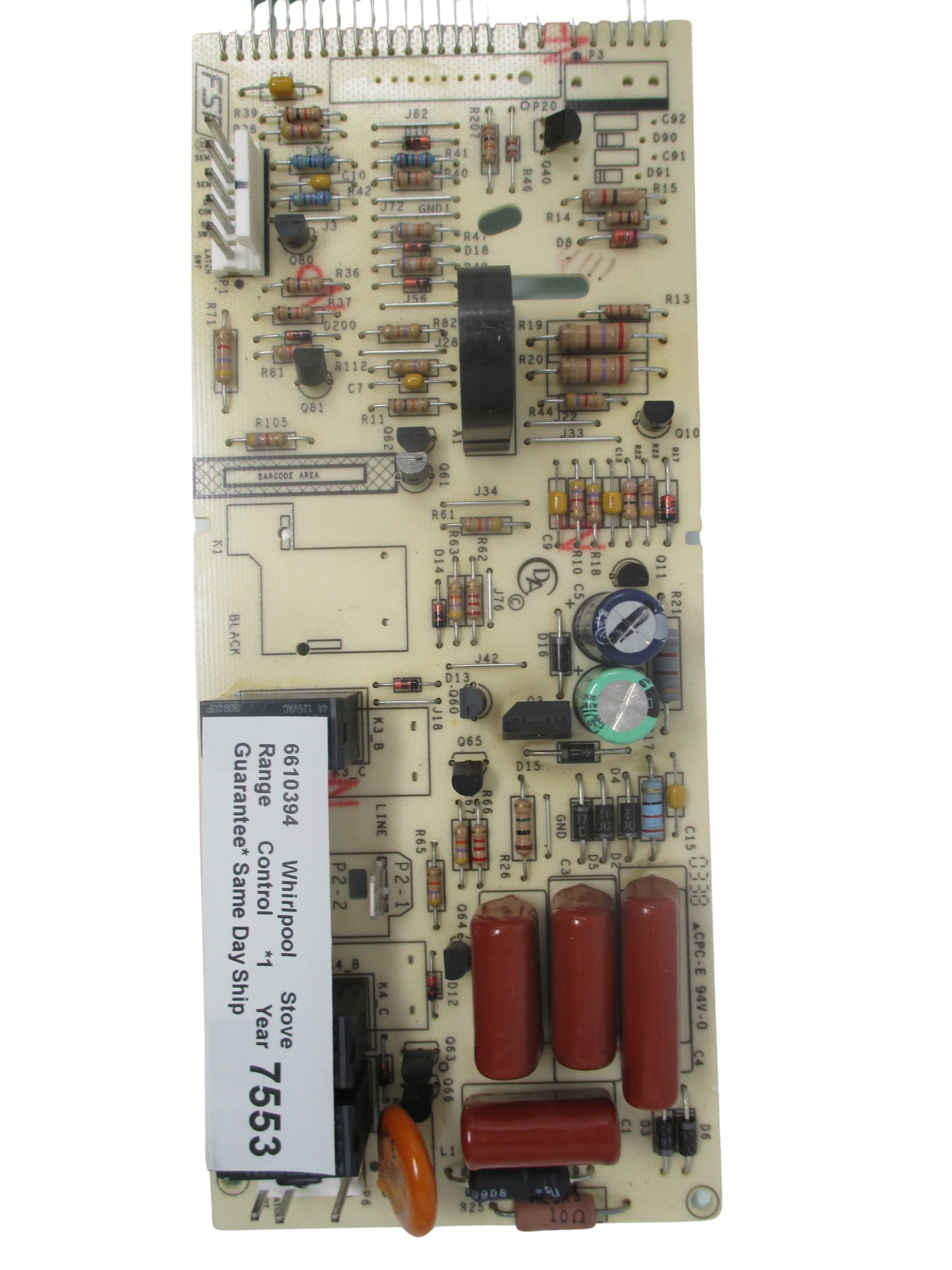 6610394 Whirlpool Stove Range Control *1 Year Guarantee* Same Day Ship