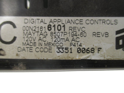 8507P194-60 Maytag White Stove Range Control ⚡2 Year Warranty ⚡ Fast Shipping⚡