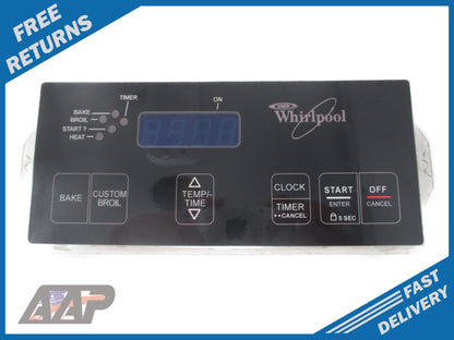 98007078 Whirlpool Black Stove Range Control Board⚡2 Year Warranty ⚡ Fast Shipping⚡