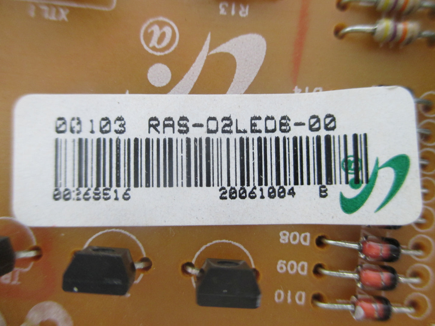 RAS-D2LED6-00 W10127090 Whirlpool Microwave Control Board *1 Year Guarantee*