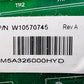 W10570745 Whirlpool Washer Control Board ⚡️2 Year Warranty ⚡️ Fast Shipping ⚡️