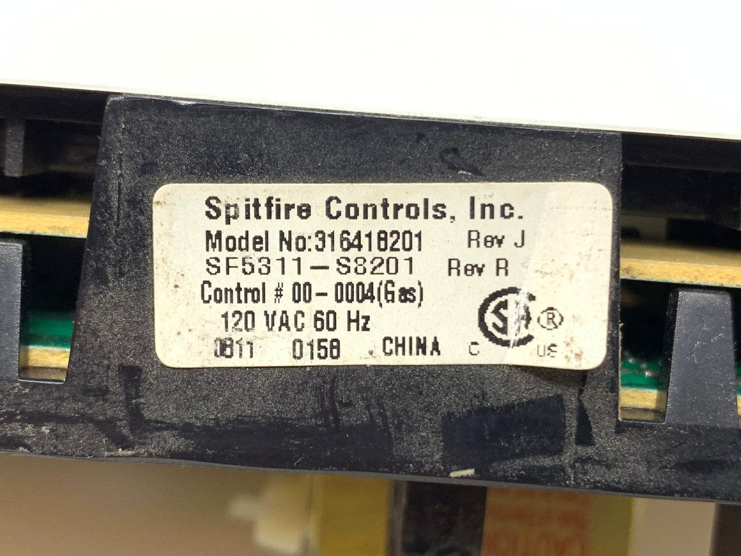 316418201 REFURBISHED White Frigidaire GAS Stove Control *LIFETIME Guarantee*