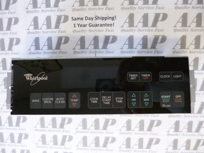 3195112 6610050 AAP REFURBISHED Black Whirlpool Stove Control LIFETIME GUARANTEE