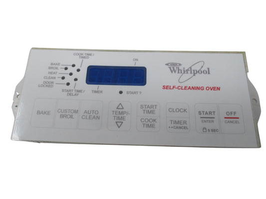 8522500   Whirlpool White Stove Control ⚡2 Year Warranty ⚡ Fast Shipping⚡